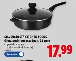 Lidl Gietaluminium braadpan, 28 cm aanbieding