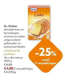 OKay Dr. Oetker cake natuur 400 g aanbieding