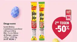 Delhaize Droge worst aanbieding