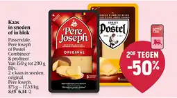 Delhaize Kaas in sneden of in blok aanbieding