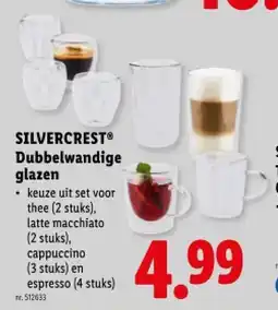 Lidl Dubbelwandige glazen aanbieding