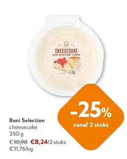 OKay Boni Selection cheesecake 350 g aanbieding