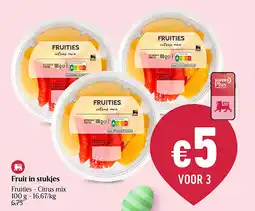 Delhaize Fruit in stukjes aanbieding