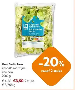OKay Boni Selection kropsla met fijne kruiden 200 g aanbieding