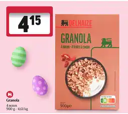Delhaize Granola aanbieding