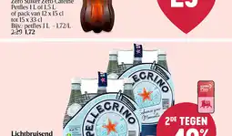 Delhaize Lichtbruisend natuurlijk mineraalwater aanbieding