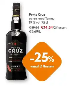 OKay Porto Cruz porto rood Tawny 19 % vol 75 cl aanbieding