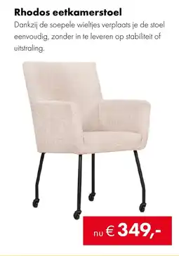 Woonsquare Rhodos eetkamerstoel aanbieding