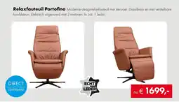 Woonsquare Relaxfauteuil Portofino aanbieding