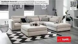 Woonsquare Hoekbank Santorini aanbieding