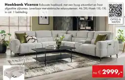 Woonsquare Hoekbank Vicenza aanbieding