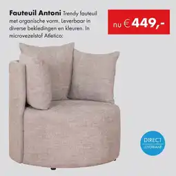Woonsquare Fauteuil Antoni aanbieding