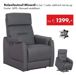 Woonsquare Relaxfauteuil Minardi aanbieding