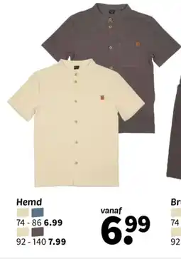 Wibra Hemd aanbieding