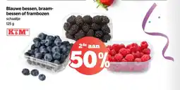 Spar Blauwe bessen braam bessen of frambozen aanbieding