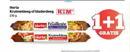 Spar Herta kruimeldeeg of bladerdeeg aanbieding