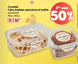 Spar Crumbel cake koekjes speculoos of wafels aanbieding