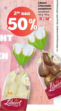 Spar Libeert Chocolade paaseieren aanbieding