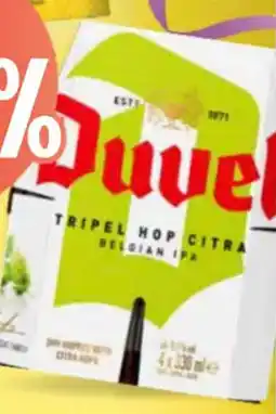 Spar Duvel Tripel hop citra aanbieding