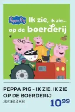 Supra Bazar Peppa pig ik zie ik zie op de boerderij aanbieding