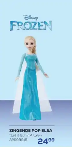 Supra Bazar Zingende pop elsa aanbieding