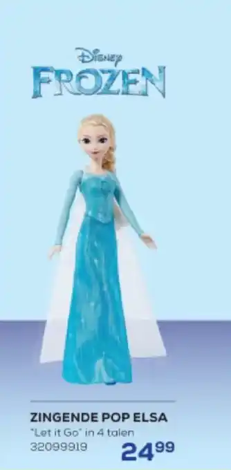 Supra Bazar Zingende pop elsa aanbieding