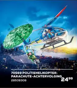 Supra Bazar Politiehelikopter parachute achtervolging aanbieding