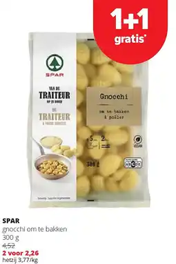 Spar SPAR gnocchi om te bakken 300 g aanbieding
