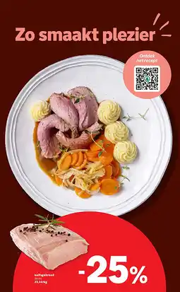 Spar kalfsgebraad aanbieding