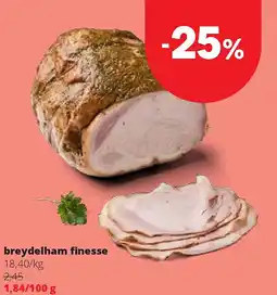 Spar breydelham finesse aanbieding