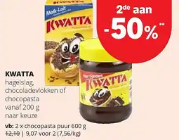 Spar KWATTA hagelslag aanbieding