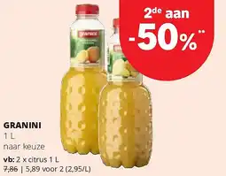 Spar GRANINI 1 L aanbieding