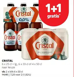Spar CRISTAL aanbieding
