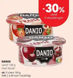 Spar DANIO vanaf 148 g aanbieding