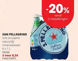 Spar SAN PELLEGRINO aanbieding