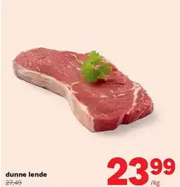 Spar dunne lende aanbieding