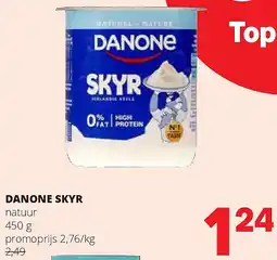Spar DANONE SKYR natuur 450 g aanbieding