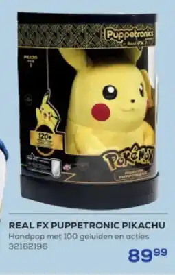 Supra Bazar Real FX puppetronic pikachu aanbieding