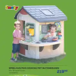 Supra Bazar Speelhuis mud cooking met buitenkeuken aanbieding