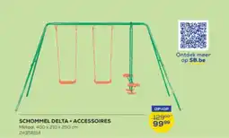 Supra Bazar Schommel delta + accessoires aanbieding