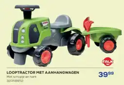 Supra Bazar Looptractor met aanhangwagen aanbieding