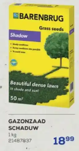 Supra Bazar Gazonzaad schaduw aanbieding