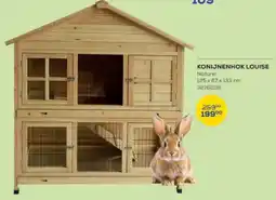 Supra Bazar Konijnenhok louise aanbieding