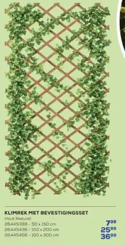 Supra Bazar Klimrek met bevestigingsset aanbieding