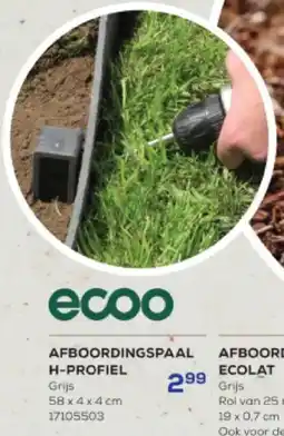 Supra Bazar Ecoo afboordingspaal H-profiel aanbieding