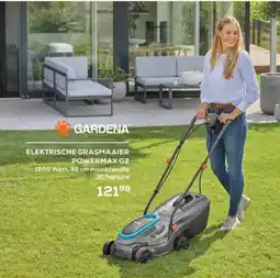 Supra Bazar Gardena elektrische grasmaaier powermax G2 aanbieding