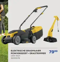 Supra Bazar Elektrische grasmaaier POWXG62205T +grastrimmer aanbieding