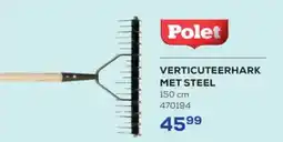 Supra Bazar Polet verticuteerhark met steel aanbieding