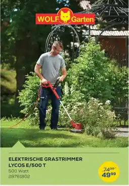 Supra Bazar Elektrische grastrimmer LYCOS E/500T aanbieding