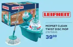 Supra Bazar Mopset clean twist disc mop aanbieding